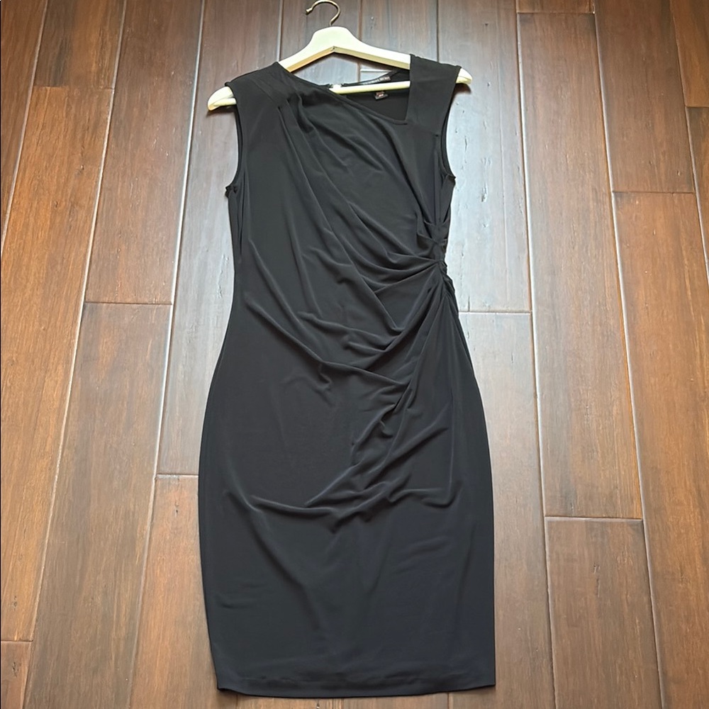 Victoria's Secret Elegant Black Midi Dress
